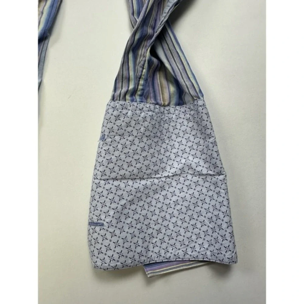 Banana Republic Button Up Mens‎ Medium 15-15.5 Striped French Cuffs